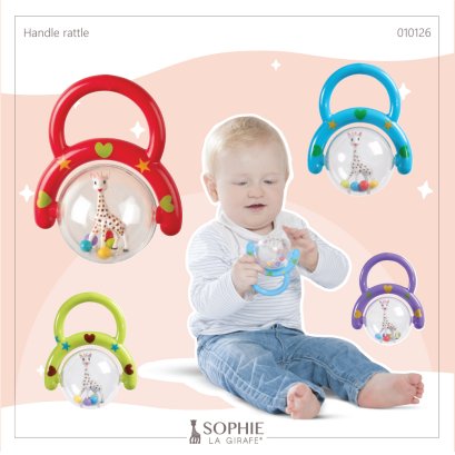 Handle rattle Sophie la girafe